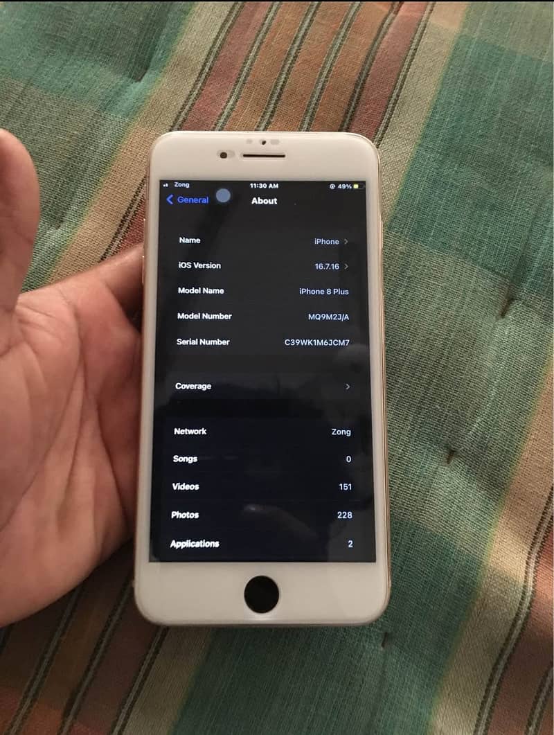 iPhone 8 Plus  pta approved 1