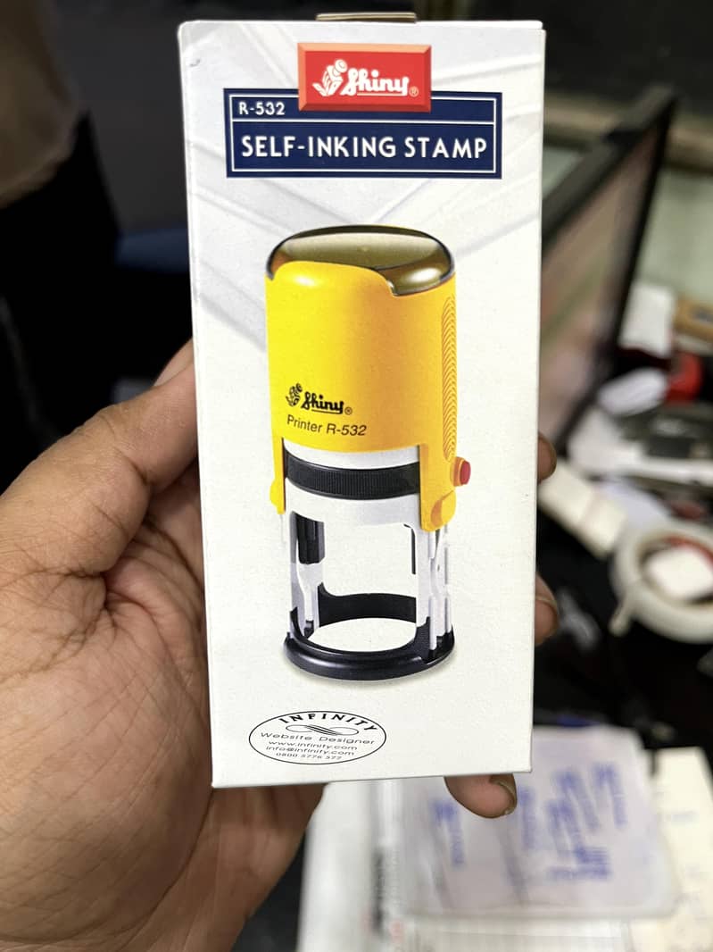 RAUND SHAPE SELF INKING STAMP 0