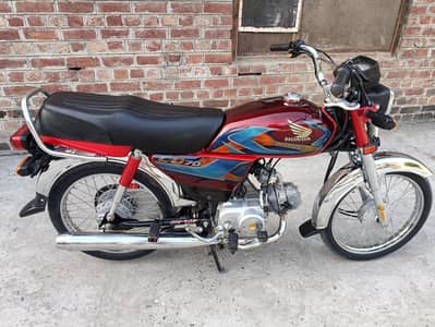 honda cd 70 26 Model last month ki