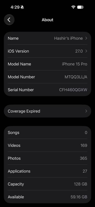 Apple iPhone 15 Pro JV