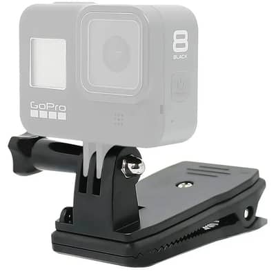 Backpack Strap Mount Clamp Clip Holder for GoPro Hero and other action