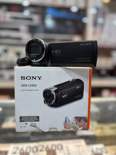 Sony HDR CX405 handycal Full Hd video brand new
