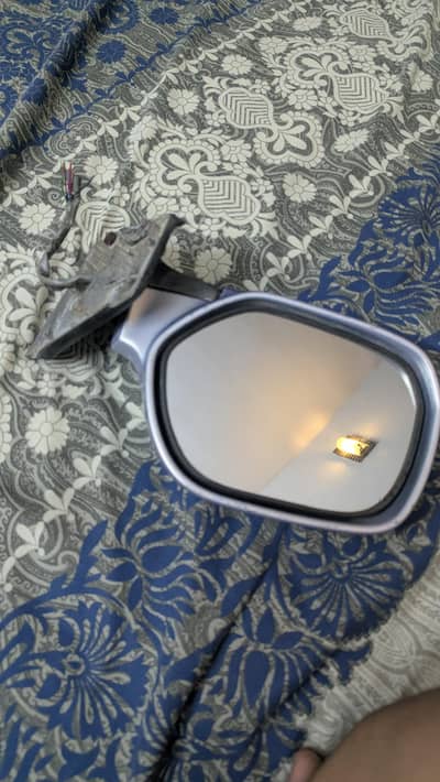 side mirrors available silver colour