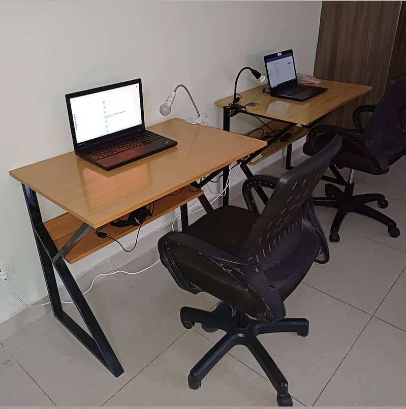 K-shape table-Laptop table-Workstation-Computer table-Study table 2
