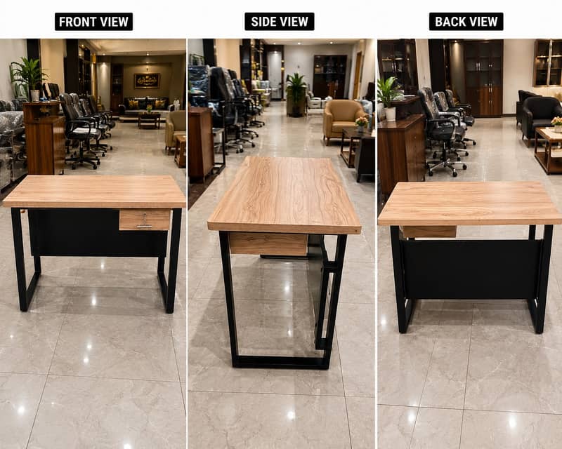 K-shape table-Laptop table-Workstation-Computer table-Study table 3