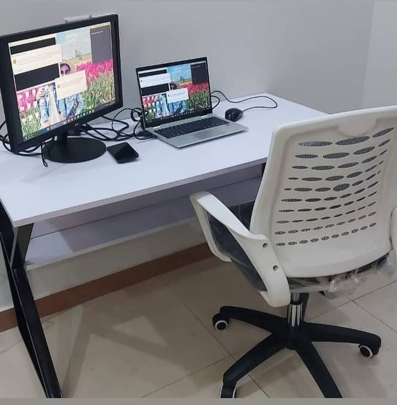 K-shape table-Laptop table-Workstation-Computer table-Study table 18