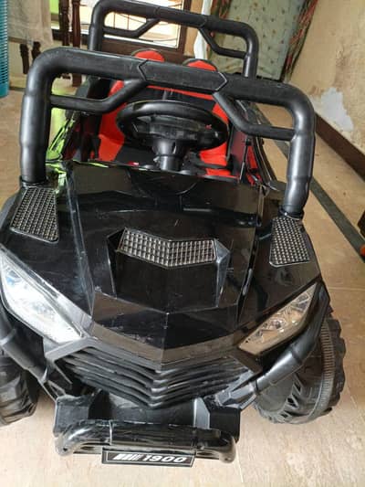 Double battery Electric jeeb