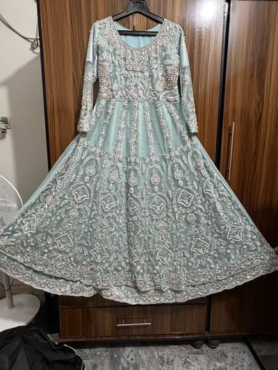 Bridal Maxi - Worn only Once |  Heavy Embroidery | Excellent Condition