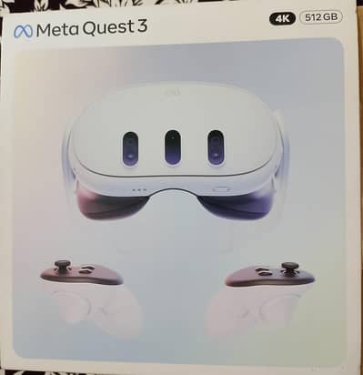Meta Quest 3 512GB VR Headset (Like New - Used Only Once)