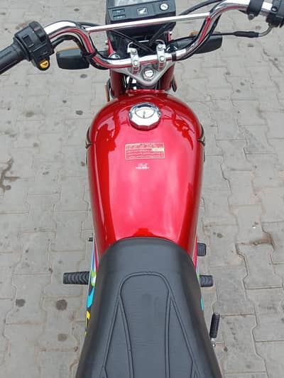 Honda CD 70 2024 model Karachi number urgent sale