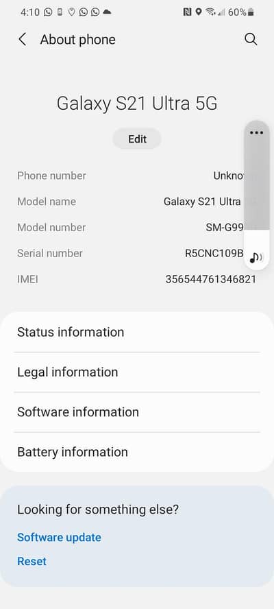 Samsung Mobile S21 Ultra