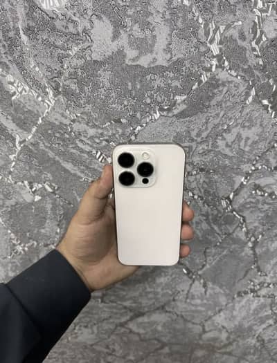 iPhone 15 Pro non pta 256gb physical +e sim water peak 100%