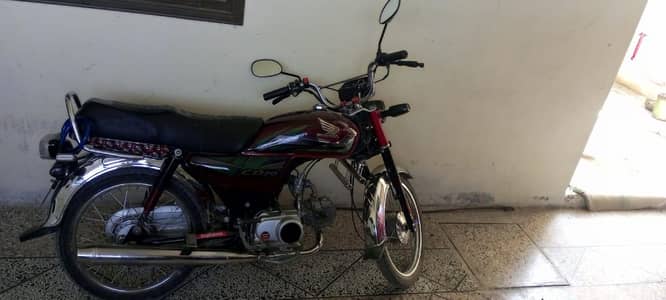 Honda Cd 70 Model 2021/2022 | isb registered | biomatric available |