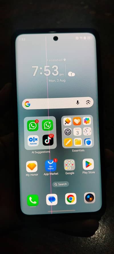 honor x9b 5G 12/256 10by9 condition complete box charge Sath ha