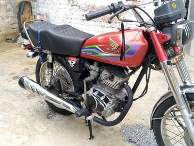 Honda 125 cg motorcycle jalde sale kerna hai 0314/3794876