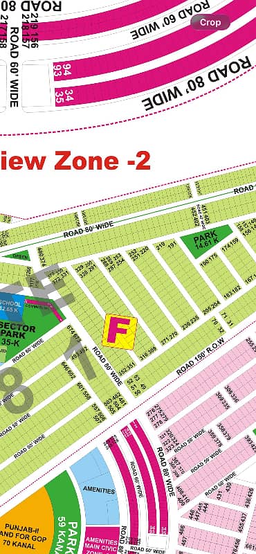 Plot No-470 Block F - 1 kanal Plot On Top Location of Phase 9 Prism DHA Lahore For Urgent Sale