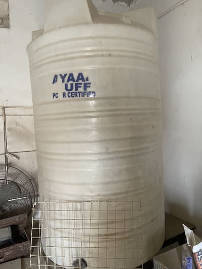Big size food grade water tank