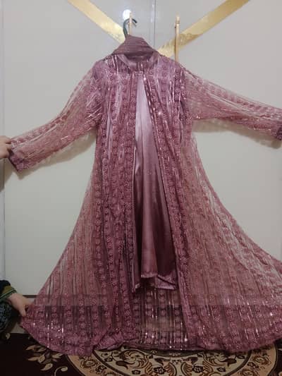 beautiful net maxi