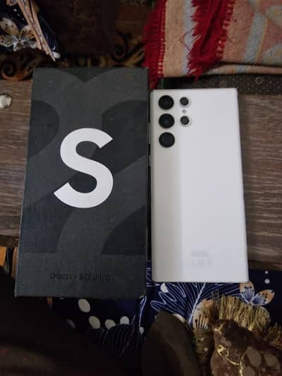 Samsung Mobile S22 Ultra 10 10 condition 12 256