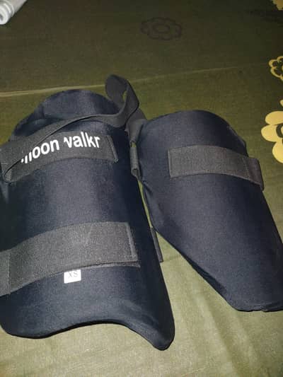 Dual thigh pad for cricket
