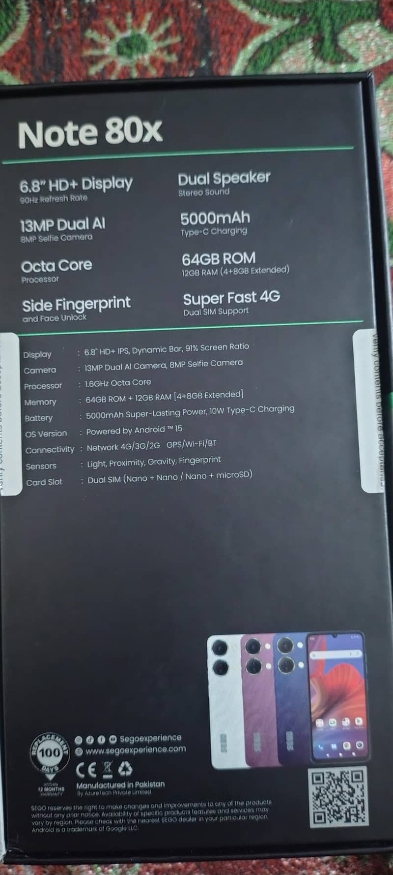 SEGO Note80X 4