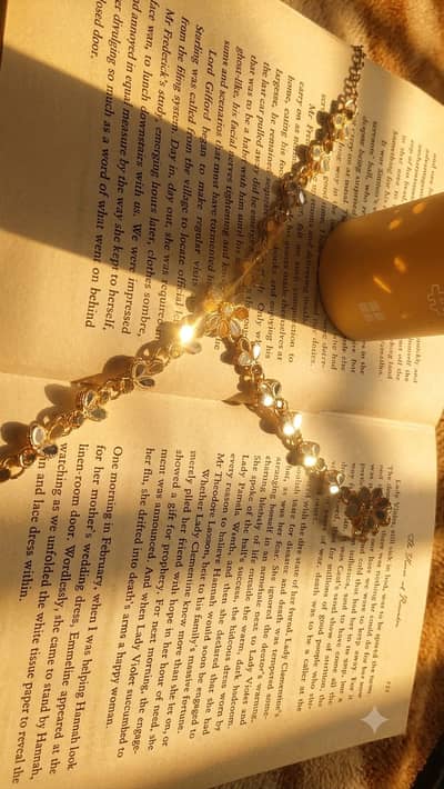 Hand bracelet with ring