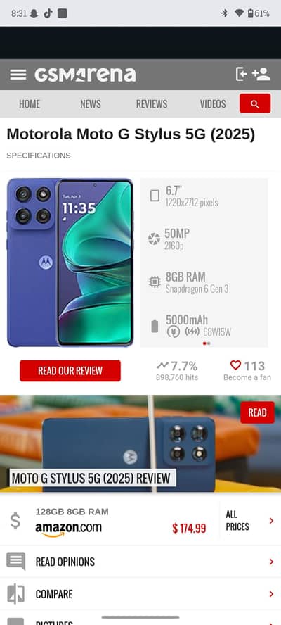 Motorola Moto G Stylus