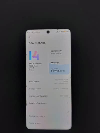 Xiaomi Redmi Note 9S 6/128GB