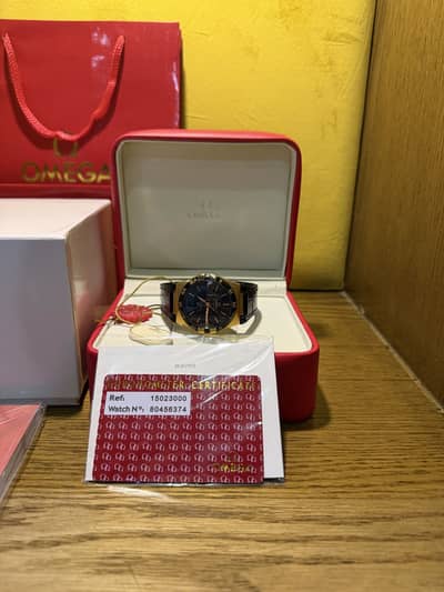 Omega constellation co axial automatic watch with box
