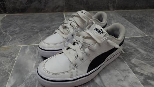 Puma V Court Vulc EB Sneakers in White
