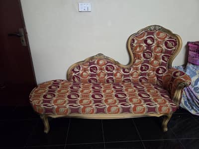 sofa Sethi for 3 person fabric fabulous velvet grey and green colour