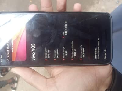 Vivo Y05 new model h 4  4 128 hai 2 month use hua h45 ka lia ha