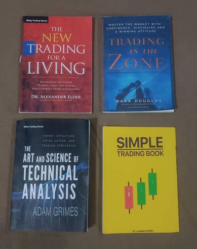Pack of 4 Trading best-selling books