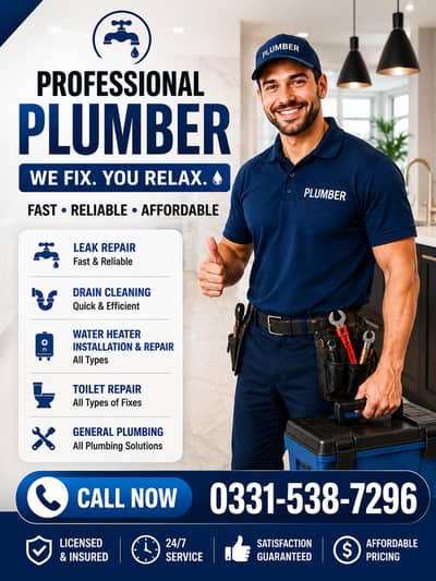 Plumber Work / Plumbing Services / Plumber Services in Rawalpindi