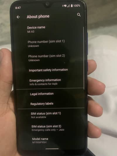 Xiaomi Mi A3