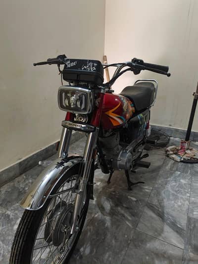 Honda 125 10by10 condition