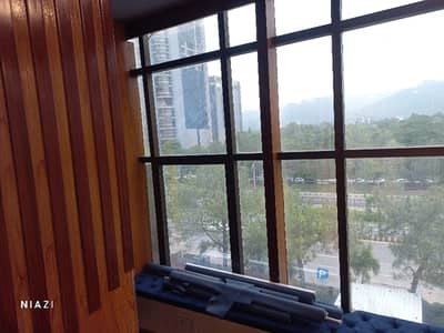 Blue Area Main Jinnah Avenue Facing 3rd floor with elevator facility fully furnished office setup available for rent.