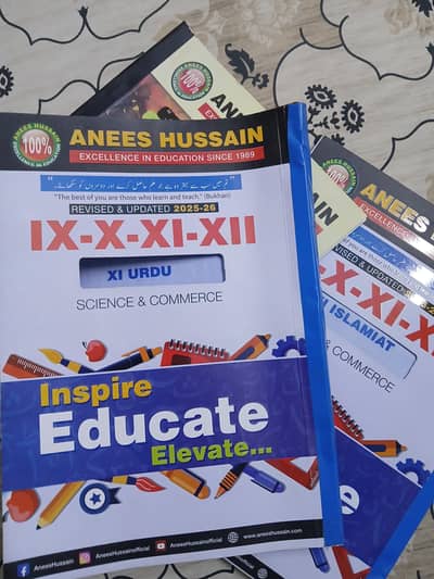 Anees Hussain Notes Available For Commerce XI All Subjects