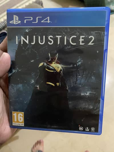 Injustice 2 PS4 game used