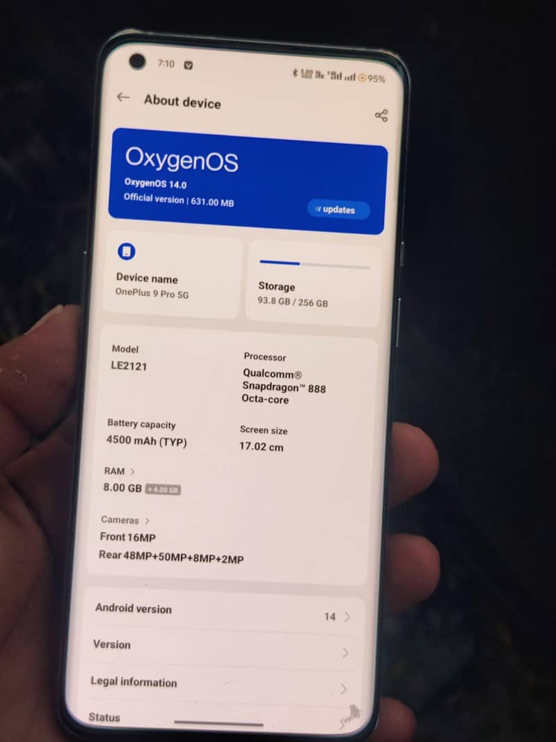 One Plus 9 Pro 9
