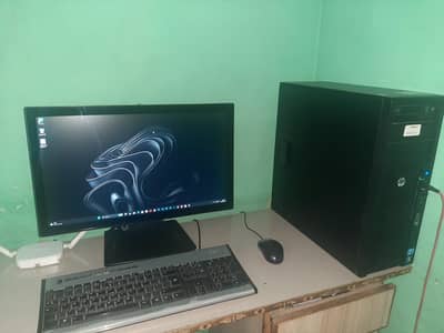 Hp workstation z210 + iiyama "22" inch touch ips led 75hz display