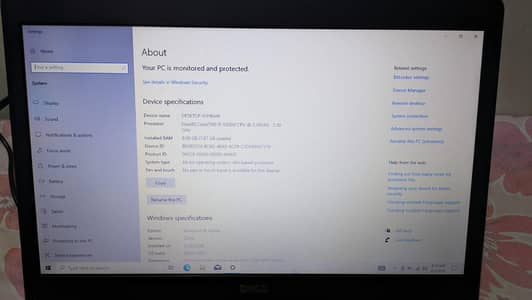 laptop: DELL LATITUDE E5450