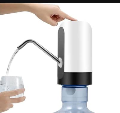 automatic rechargeable water pump dispenser