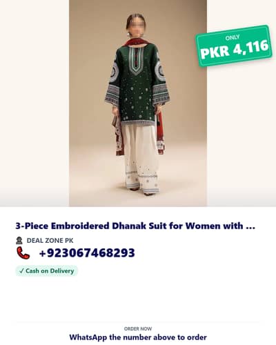 JASHNE AZADI LADIES DRESSES