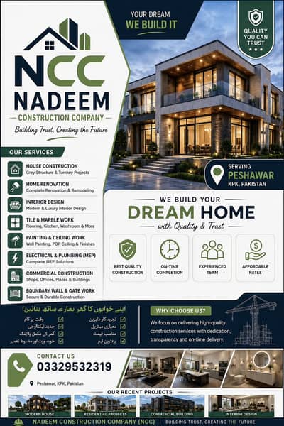 Construction Contractor & Renovation Services