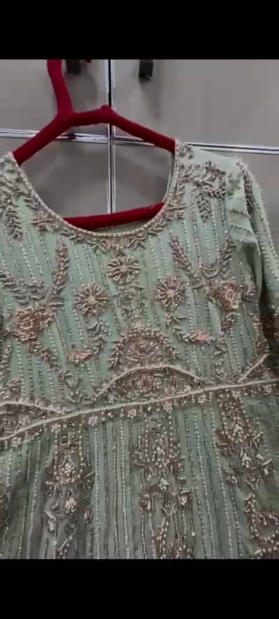 Handmade Korean Silk Fabric Maxi Fancy Party Wear