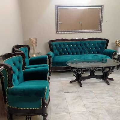 entique sofa set
