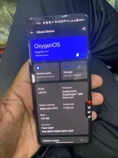 One Plus 9 Pro