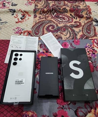 Samsung Galaxy S22 ultra PTA Approved urgent sale wtp no 0305=3807856