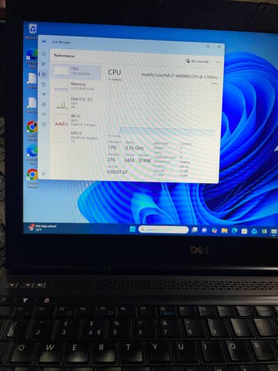 Dell precision m4800 core I 7 window 11 pro